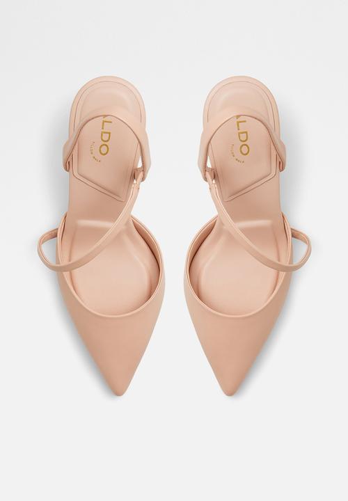 ALDO - Selda leather court heel - light pink
