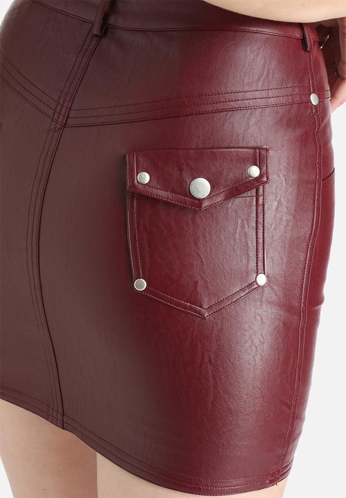 Goldie - Lone Star PU Skirt