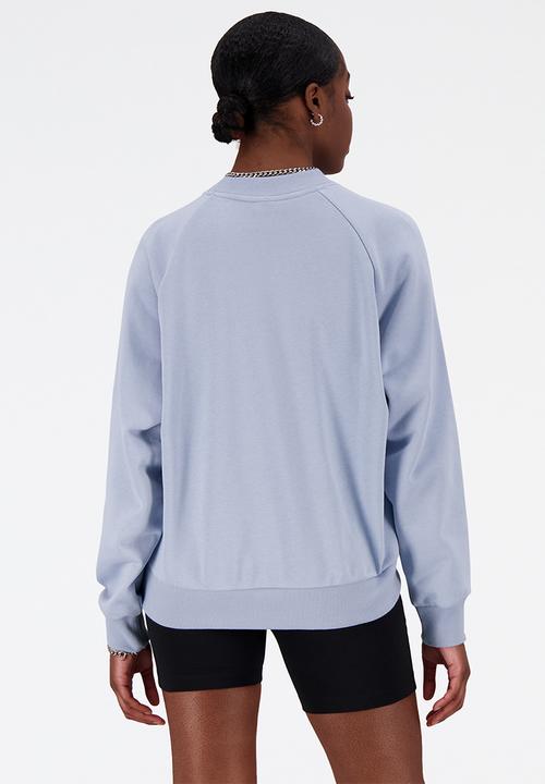New Balance  - Nb essentials essentials re-imagined crew - light arctic grey