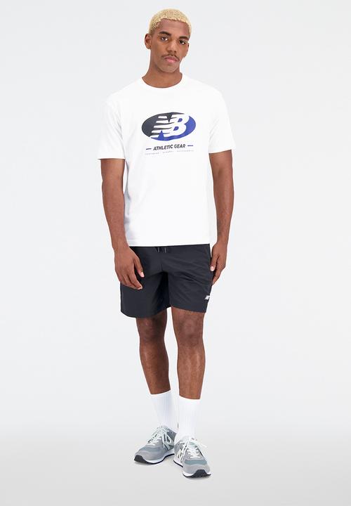 New Balance  - Nb essentials essentials re-imagined graphic tee - white