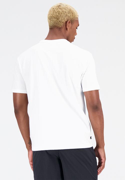 New Balance  - Nb essentials essentials re-imagined graphic tee - white