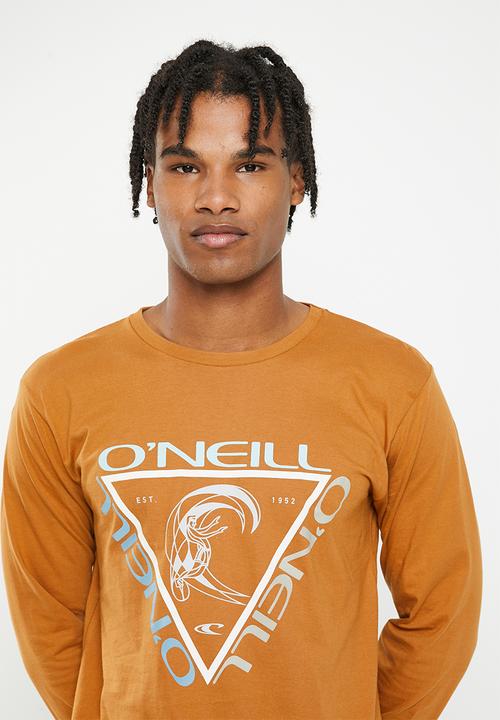 O'Neill - Round & round long sleeve  tee - cider