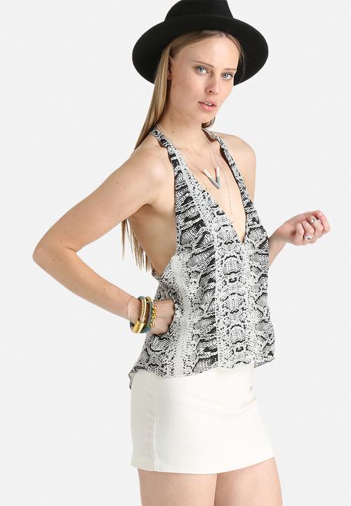 Goldie - This Moment Python Print Camisole