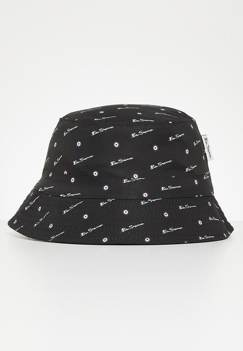 Ben Sherman - Deepy bucket hat - black