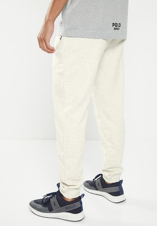 POLO - Men sport cuffed jogger - stone