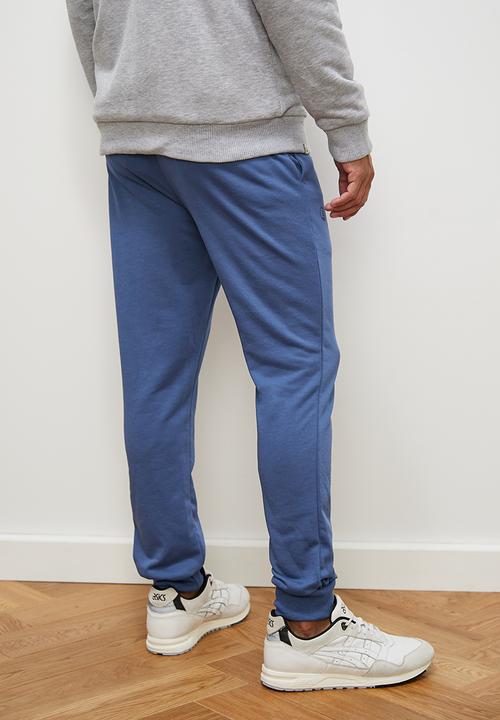 Lark & Crosse - Eldy slimfit sweat pants - Dark blue