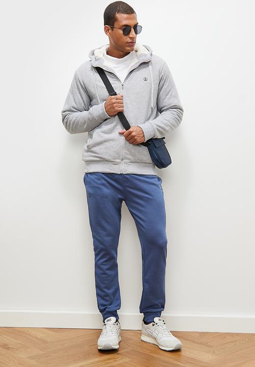 Lark & Crosse - Eldy slimfit sweat pants - Dark blue
