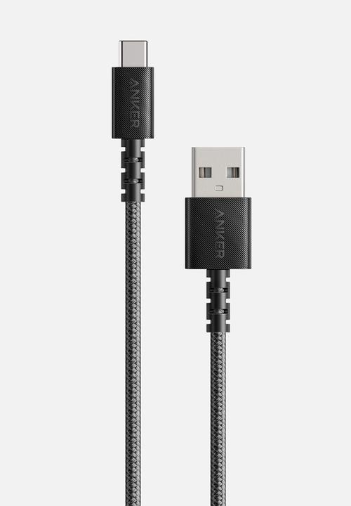Anker - PowerLine Select+ USB-C to USB-A Cable-Black