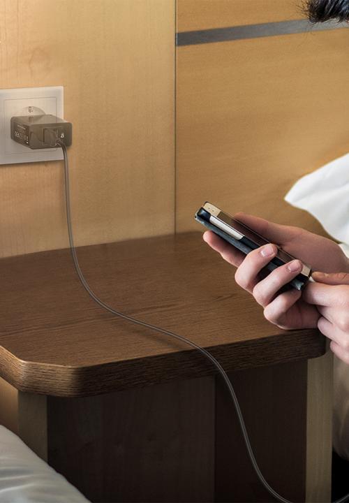 Anker - 2-Port USB Wall Charger 24W-Black
