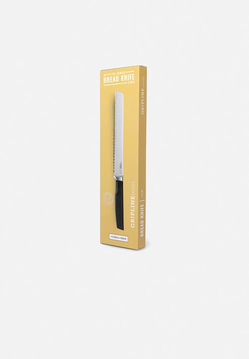 Humble & Mash - Gripline series bread knife 21cm - black