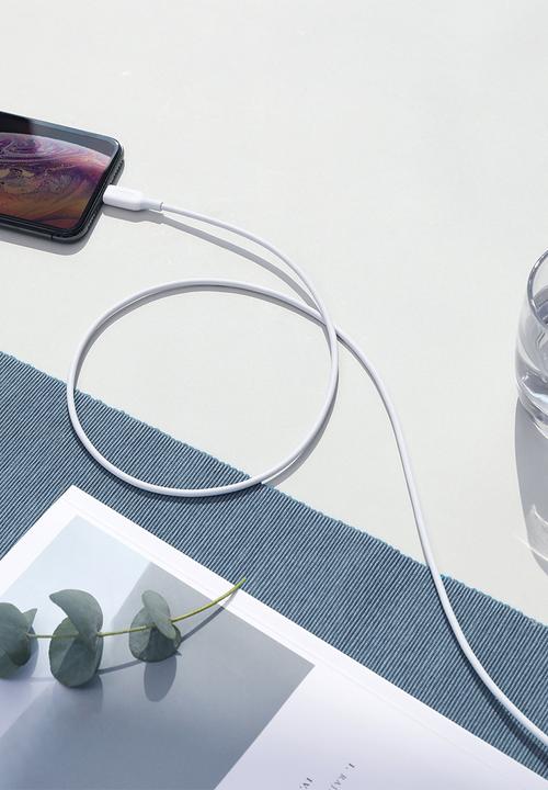 Anker - PowerLine III Lightning Cable- White
