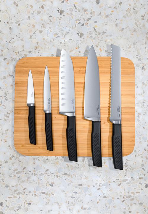 Humble & Mash - Gripline series utility knife 12cm - black