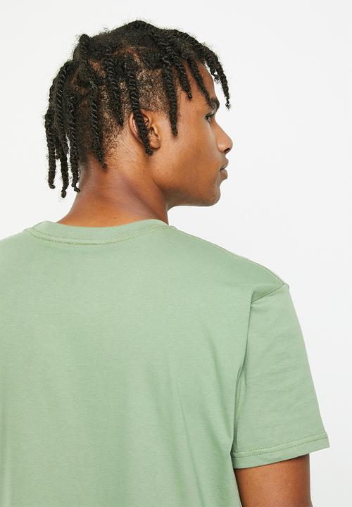 Billabong  - Stacked arch short sleeve - sage