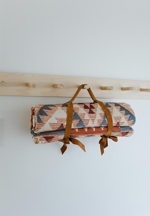 Ecru - Picnic kelim - clay