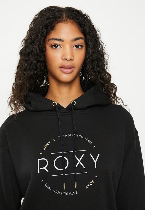 Roxy - Surf stoked hoodie brushed - anthracite