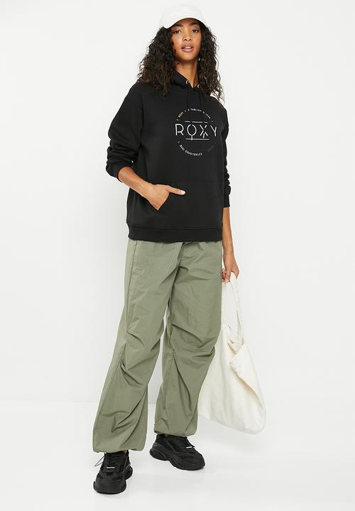 Roxy - Surf stoked hoodie brushed - anthracite