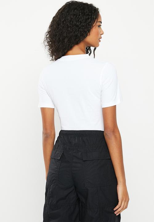 Calvin Klein - Monologo slim fit tee - white