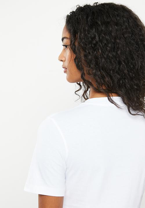 Calvin Klein - Monologo slim fit tee - white