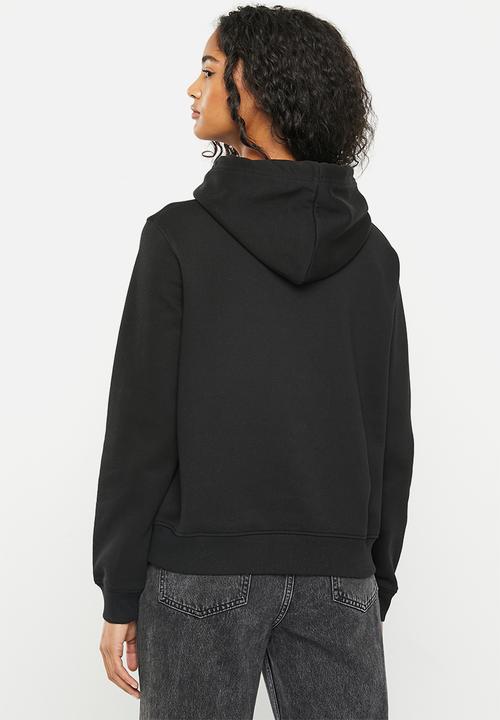 Calvin Klein - Monologo hoodie - ck black