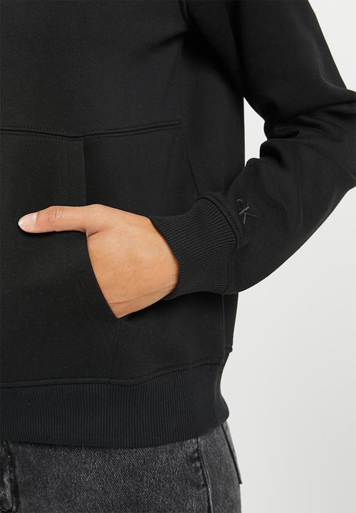 Calvin Klein - Monologo hoodie - ck black