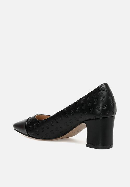 Nine West - Ayne  court heel - black