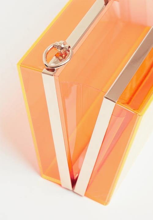 MILLA - Samara clutch bag - orange