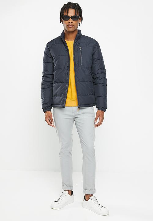 Only & Sons - Onsjake quilted jacket otw - navy