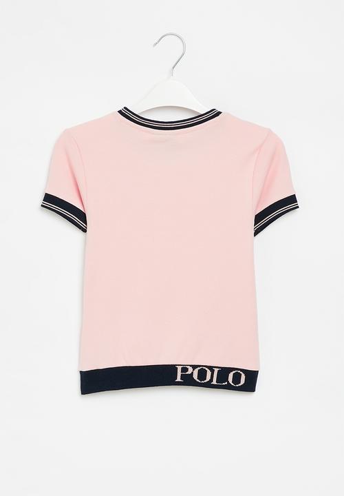 POLO - Girls maya short sleeve tee - pink