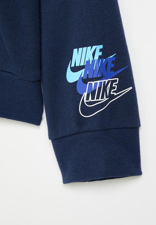 Nike - Nkg french terry pullover hood - midnight navy