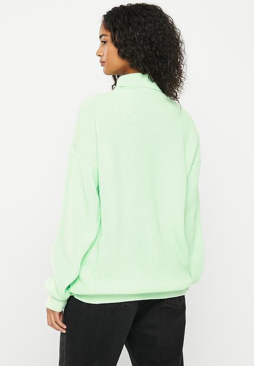 Glamorous - Longer length jumper - mint