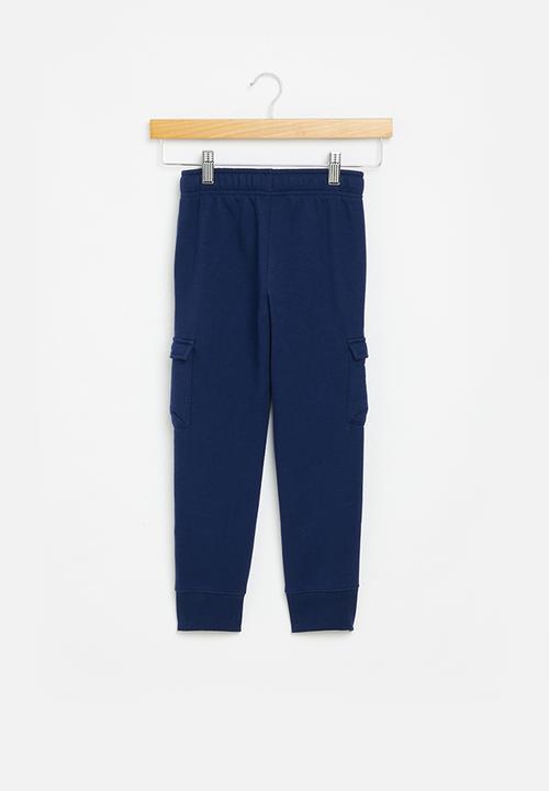 Nike - Nkn club flc cargo pant - blue void