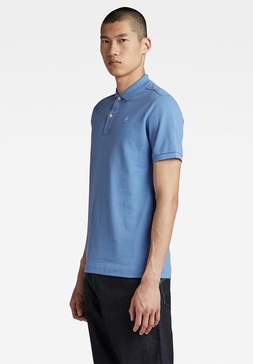 G-STAR - Dunda slim polo s\s - deep wave