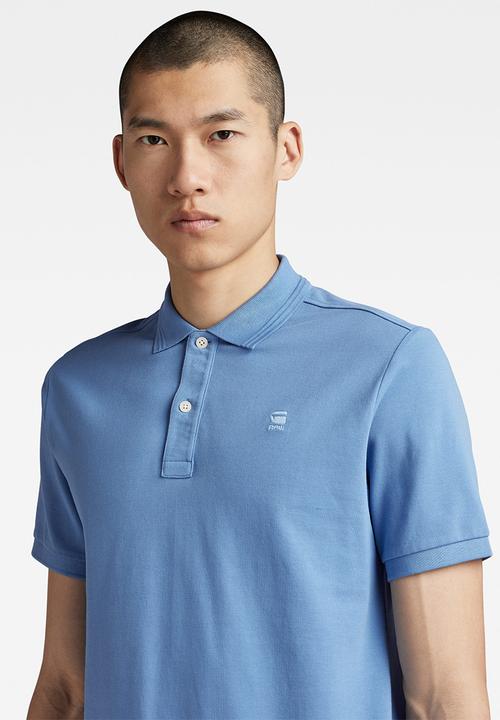 G-STAR - Dunda slim polo s\s - deep wave