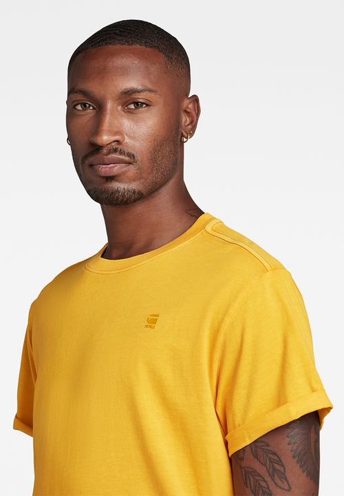 G-STAR - Lash r t s\s - dull yellow gd