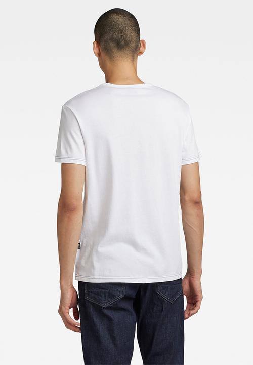 G-STAR - Bandana r t compact jersey o - white