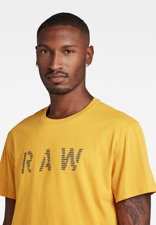 G-STAR - Raw r t - dull yellow