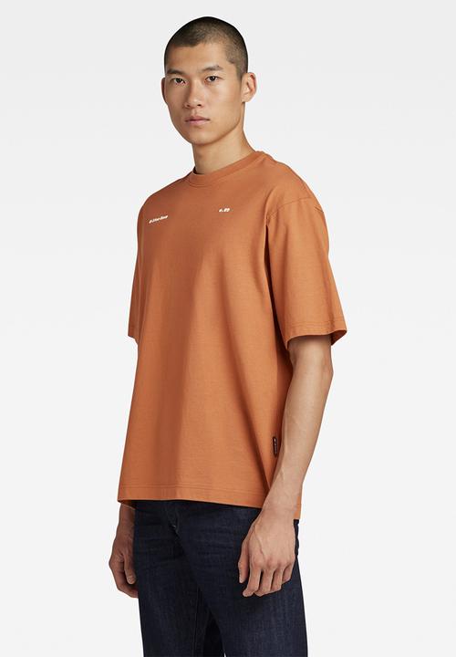 G-STAR - Unisex boxy base r t dry jersey o - chipmunk