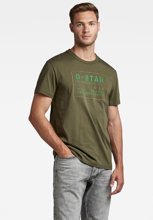 G-STAR - Applique multi technique r t - shadow olive