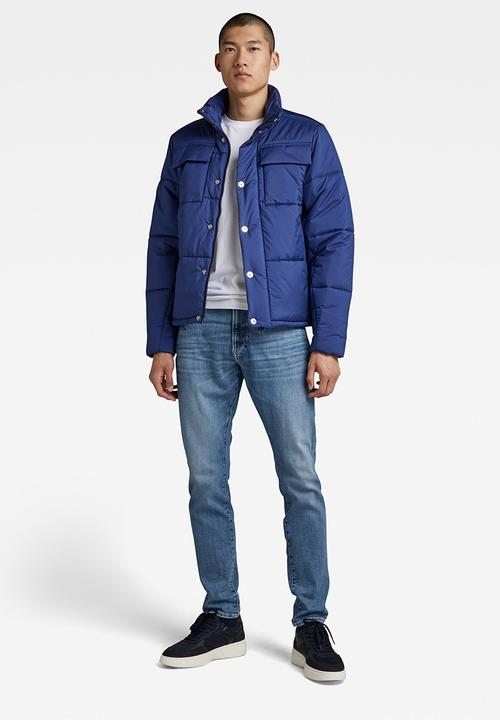 G-STAR - Foundation padded jacket - ballpen blue