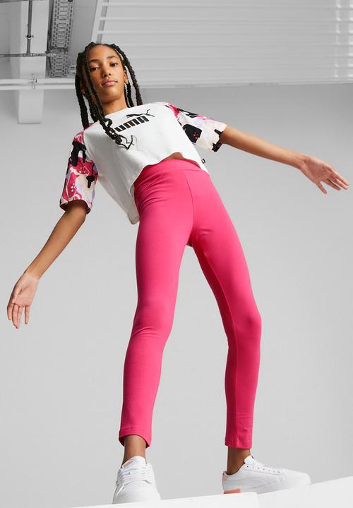PUMA - Ess+ street art raglan aop tee g - puma white