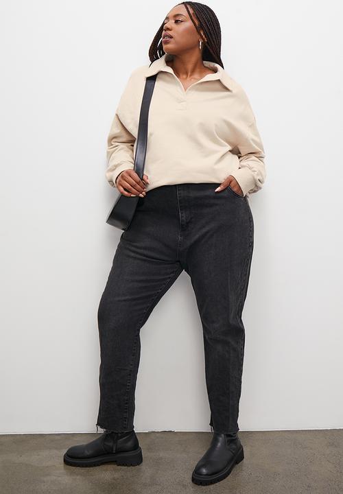 Superbalist - Longer length hoodie - sand