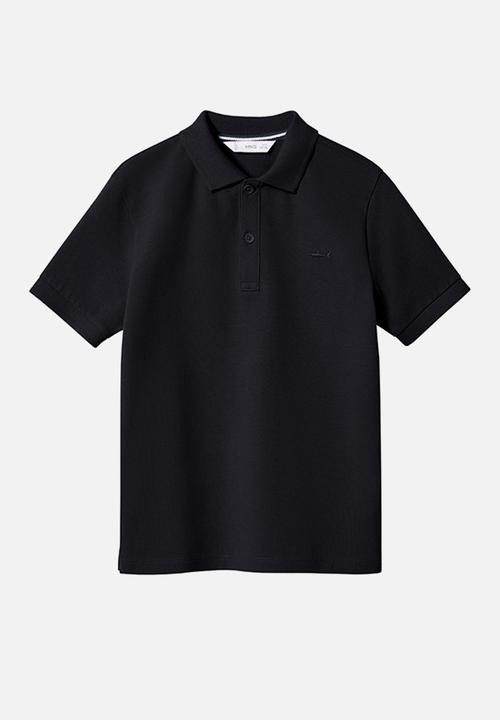 MANGO - Polo shirt javier4 - black