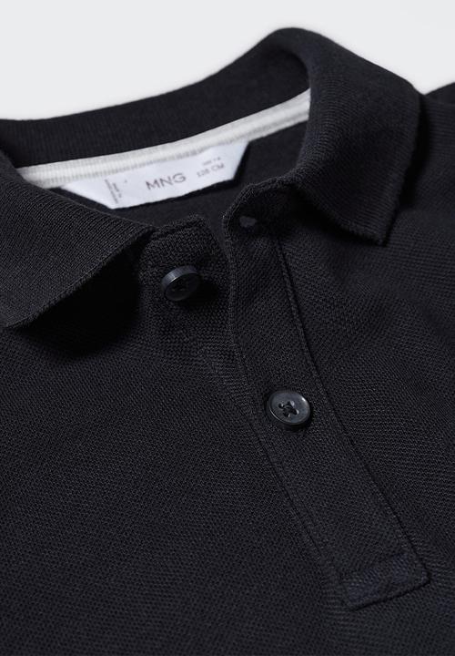 MANGO - Polo shirt javier4 - black