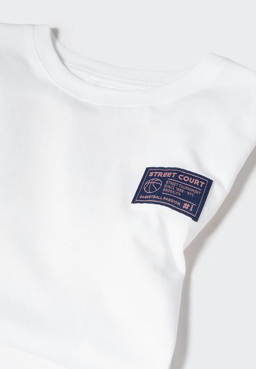 MANGO - T-shirt urban - natural