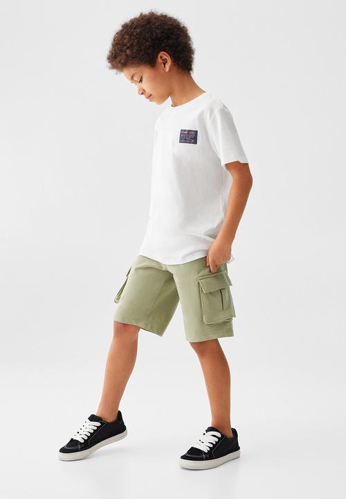 MANGO - T-shirt urban - natural