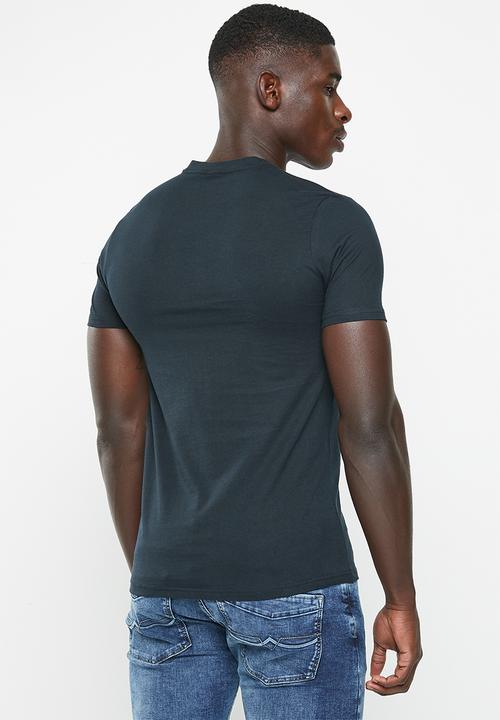 POLO - Mens crest logo short sleeve tee - navy