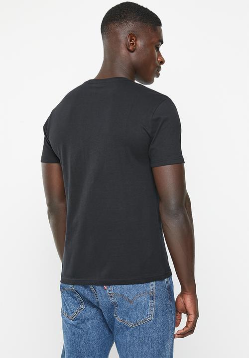 POLO - Mens crest short sleeve tee - black