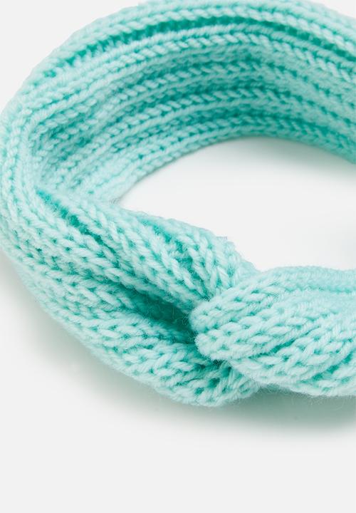 Superbalist - 2 Pack headband set - mint & aqua