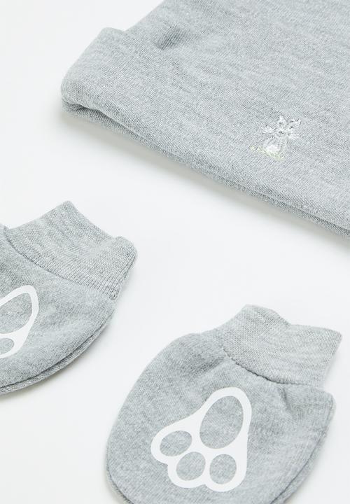Little Lumps - Bunny layette set - grey