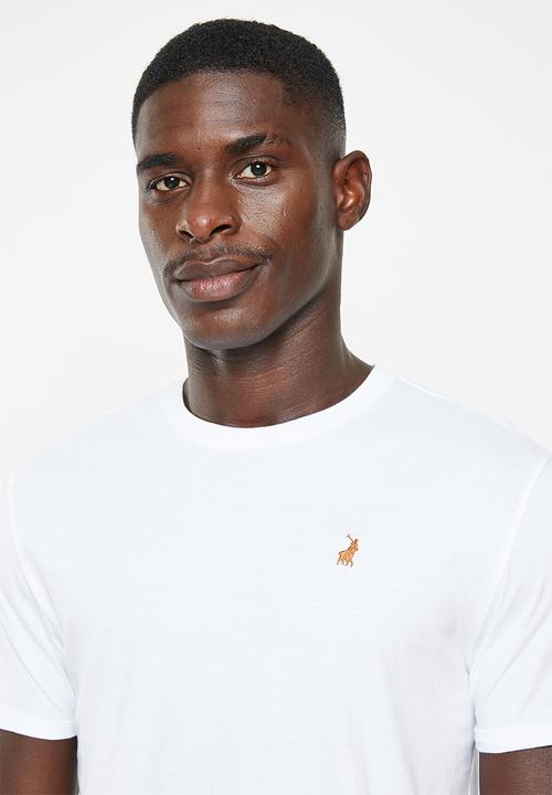 POLO - Mens pjc overdyed short sleeve tee - white 